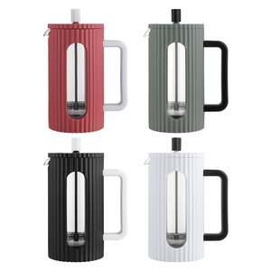 RTS Cafetera de Prensa Francesa Manual Portátil Resistente al Calor de 350/600/<span class=keywords><strong>1000</strong></span> <span class=keywords><strong>ml</strong></span> al por Mayor con Émbolo - Product Image 6