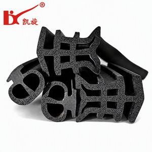 Tira de Sellado de Espuma Resistente a la Intemperie, Goma Esponjosa EPDM para Puerta de Coche, Maletero, Capó, Resistente a los Rayos UV y al <span class=keywords><strong>Ozono</strong></span>, Aislamiento Acústico, OEM - Product Image 1