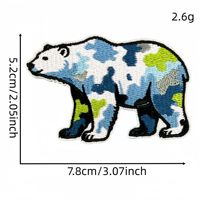 Écussons brodés personnalisés camouflage animaux sauvages, thermocollants ou à coudre, pour vêtements, sacs, chapeaux, décoration extérieure