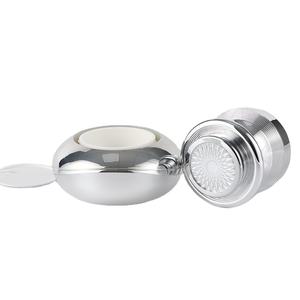 कस्टम खाली स्किनकेयर पैकेजिंग कॉस्मेटिक लोशन बोतल चेहरे सार जार के साथ वाइब्रेटिंग मालिश चेहरे क्रीम जार - Product Image 1