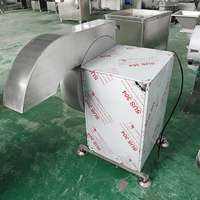 Commerciële friet snijmachine, aardappel, radijs, wortel, komkommer, stroopsnijder, industriële groentestokjes snijmachine