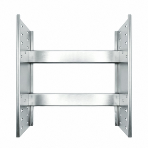 Plateau de câblage industriel en <span class=keywords><strong>acier</strong></span> prégalvanisé certifié CE, capacité de 80 câbles, charge de 250 kg, bord lisse, facile à installer - Product Image 4