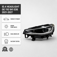 OEM 11G941036 11G941035 Phare avant droit à LED 6000K pour VW ID4 CROZZ Pro Long Range SUV électrique 2021-2025