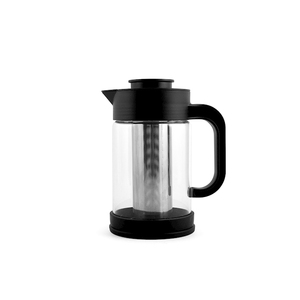 กาน้ำชาแก้วใสบอโรซิลิเกต 0.9 ลิตร พร้อมตัวกรองสแตนเลสสำหรับชงชา - Product Image 1