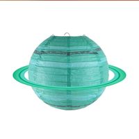 Planète papier lanternes système solaire espace extra-atmosphérique décorations de fête pour enfants espace thème fête anniversaire chambre décoration suspendue