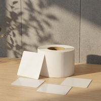 Etiquetas Autoadhesivas de Papel Térmico en Blanco de 50x30 mm, Etiquetas de Precio con Código de Barras para Supermercados, Comercios Minoristas, POS, Tamaño Personalizado Disponible