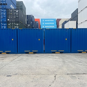 Mini conteneur maritime portable en acier Corten de 10 pieds et 40 pieds, conteneur 40HC spécial 4-en-1 certifié CSC pour le stockage de marchandises sèches - Vente - Product Image 6