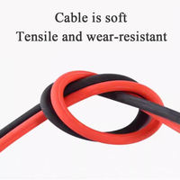 Câble solaire H1Z2Z2-K EN 50618 avec gaine XLPO pour cuivre étamé, faible émission de fumée, zéro halogène, 1500V CC pour système d'énergie solaire de construction