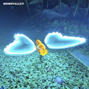 Luz LED <span class=keywords><strong>de</strong></span> Pared con Forma <span class=keywords><strong>de</strong></span> Mariposa, 40 cm, Blanco Cálido, Control Remoto, Clasificación IP65, para Decoración Navideña, <span class=keywords><strong>Paisajes</strong></span>, Año Nuevo - Product Image 2