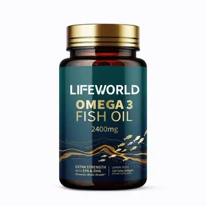 Lifeworld deep sea omega 3 6 9 integratori 1000mg capsule di olio di pesce