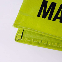 Sac en tissu tissé PP avec logo personnalisé, laminé, recyclé, réutilisable, pour courses, sac de courses, imperméable, promotionnel