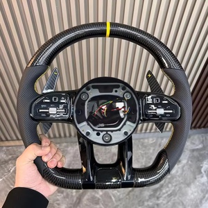 Volante de Fibra de Carbono de Exquisita Fabricación para Mercedes-Benz W212 W213 W205 W176 W247 W463 W204 W222 W238 C200 E300 - Product Image 3