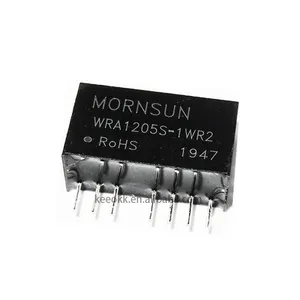 chips 5PCS/lot WRA1205S-3W New Original SIP7 Input 9-18V Dual Regule Output +5V 0.1A 5V -0.1A DC-DC Isolate WRA1205S-1WR2