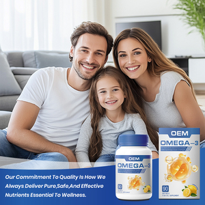 Gélules d'huile de poisson naturelle Greenpie OEM/ODM pour la santé du cerveau et des yeux, riches en DHA et <span class=keywords><strong>EPA</strong></span>, complément d'oméga 3 pour une meilleure santé - Product Image 4