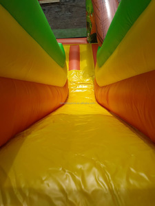 Château gonflable à thème zoo avec toboggan - Château de saut commercial pour parcs d'attractions et fêtes d'enfants - Product Image 4