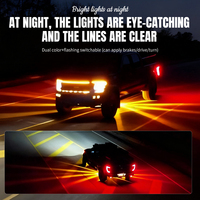 Accesorios para Automóviles, Luz LED de Techo con Forma de Estrella de Sandía, Luz LED de Posición Lateral con Forma de Estrella de Cristal para Camiones, Remolques, Camiones, Barcos y Autobuses