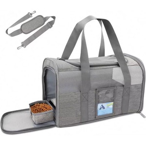 Free Sample Pet <b>Carrier</b> Airline Approved, <b>Cat</b> <b>Carriers</b> for Medium <b>Cats</b> Small <b>Cats</b>, <b>Soft</b> Dog <b>Carriers</b> for Small Dogs Medium - Product Image 1