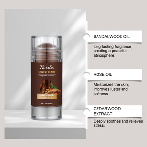 Bâton de parfum solide Eau de Toilette au bois de santal, senteur boisée longue durée et portable, format échantillon - Product Image 4