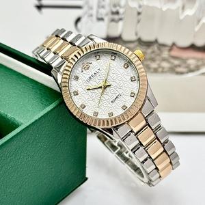 <span class=keywords><strong>Orologio</strong></span> al quarzo Casual da <span class=keywords><strong>donna</strong></span> con cinturino in acciaio inossidabile con cinturino in lega da 30mm all'ingrosso <span class=keywords><strong>orologio</strong></span> da bracciale luminoso per studenti - Product Image 3