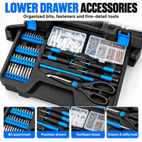 Heavy Duty 310-Piece Professional Mechanic Tool Set with Ratchet Sockets Wrench Set Complete Hardware Hand Tool Kit