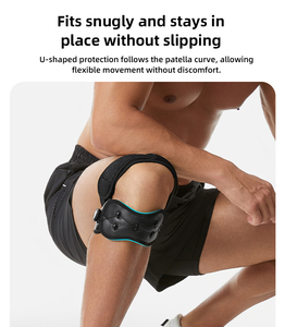 Correa de Rodilla Flexible Ajustable Antideslizante para Alivio del Dolor, Soporte de Rótula, Banda Deportiva Protectora para Rodilla - Product Image 4