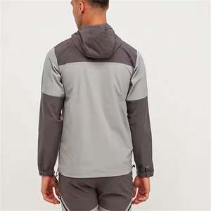 2025 Nueva chaqueta impermeable de poliéster de nailon para deportes al aire libre para correr, cortavientos con cremallera bloqueada de Color ligero, característica a prueba de viento - Product Image 2