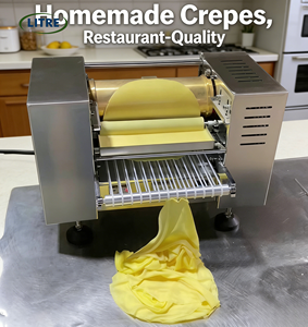 Machine à Crêpes Commerciale Haute Vitesse 600 pièces/h Personnalisable 3-10 Pouces <span class=keywords><strong>Appareil</strong></span> Électrique <span class=keywords><strong>Automatique</strong></span> pour Crêpes Professionnel - Product Image 4