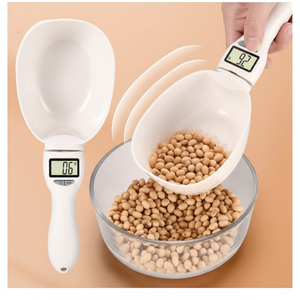 Cuillère-balance numérique intelligente pour la cuisine, mesure précise du poids, cuillère de mesure électronique en plastique avec écran - Product Image 1