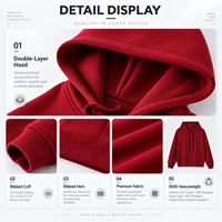 Sweat-shirts pour hommes respirants de haute qualité, style tendance, couleur unie, sweat-shirts pour hommes personnalisés