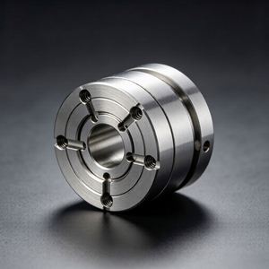 Acoplamiento de Diafragma de Acero Inoxidable Mecanizado por CNC de Alta Precisión, Acoplador de Eje Flexible para Servomotor Aeroespacial Personalizado, Electroerosión por Hilo - Product Image 1