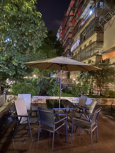 <span class=keywords><strong>Parasol</strong></span> moderne pour terrasse extérieure, en acier, <span class=keywords><strong>avec</strong></span> mât central, en polyester, pour jardin, plage, <span class=keywords><strong>balcon</strong></span>, marché, restaurant, <span class=keywords><strong>table</strong></span>, parc - Product Image 4