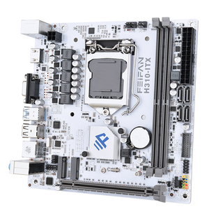 لوحة أم جديدة بيضاء hga1151 تدعم إنتل I7 I5 I3 I3 x v2 NVME WiFi H310 للألعاب المكتبية - Product Image 3