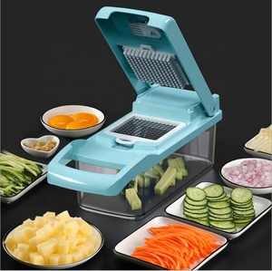 Hachoir manuel multifonctionnel pour cuisine, marque privée, avec passoire - Product Image 4