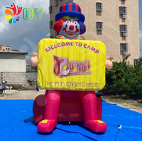 Publicidad al aire libre Entretenimiento Eventos Gigante Inflable Personaje de dibujos animados Modelo Payaso de circo para inflable personalizado
