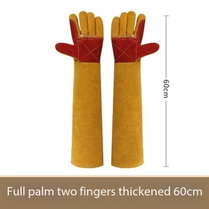 Gants <span class=keywords><strong>Nike</strong></span> anti-morsure de chien et anti-griffure de chat, épaissis et allongés, <span class=keywords><strong>en</strong></span> <span class=keywords><strong>cuir</strong></span> de vachette, gants de protection - Product Image 3