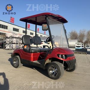 Carrito de Golf Eléctrico de Dos Plazas con Suspensión Independiente, Fabricado en China, Vehículo Multiusos Homologado para Circular por Carretera, Cochecito para Bebés - Product Image 1
