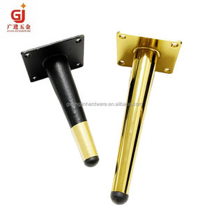 गर्म शैली काले + गोल्डन टेबल। टेबल लेग कॉफी टेबल पैर 150 मिमी उच्च गुणवत्ता वाले फर्नीचर पैर - Product Image 2