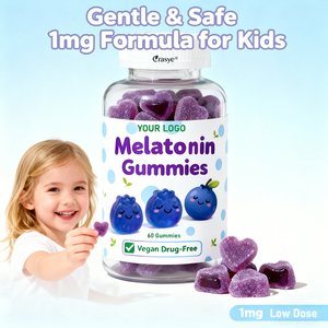 Gomitas de Melatonina para Niños y <span class=keywords><strong>Adolescentes</strong></span>, Venta Caliente <span class=keywords><strong>en</strong></span> EE. UU. y la UE, OEM/ODM, con 1 mg de Melatonina, Vitaminas para Dormir que Apoyan los Ciclos Naturales del Sueño - Product Image 2