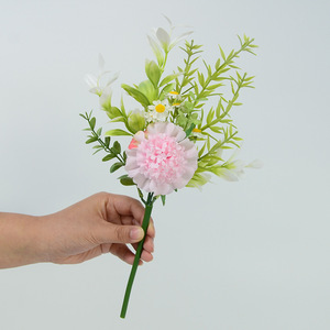 Bouquet de fleurs artificielles en pivoine Dongchen Crafts, 30 cm-100 cm, fleurs en soie, décoration de table, accessoires de photographie - Product Image 1