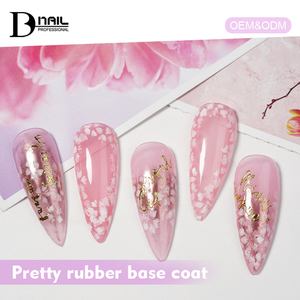 Base de Goma Bonita 2026: Nuevo Gel Base de Goma al por Mayor, Libre de HEMA, Suministros para <span class=keywords><strong>Uñas</strong></span> OEM, Revestimiento Corrector Curable Elástico - Product Image 5