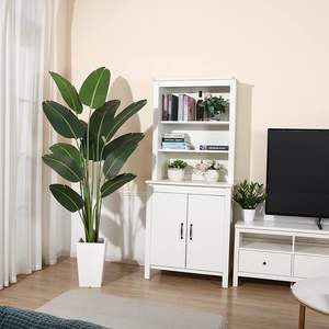 Planta Artificial Decorativa Personalizada, Estilo Rústico Moderno, Bonsái de Ave del Paraíso Realista, Árbol de Plátano Artificial Grande de Estilo Tropical - Product Image 4