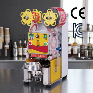 Máquina Selladora Automática de Acero Inoxidable ET-899S para Tazas de Plástico/Papel de Té de Burbujas - El Mejor Proveedor de Taiwán - Product Image 3