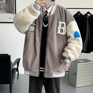 เสื้อแจ็กเก็ตแฟชั่นสำหรับผู้ชายโลโก้ออกแบบได้ตามต้องการชุดเบสบอลสุดเท่ของเกาหลีเสื้อโค้ทลำลองโจ๊กเกอร์ลายบินในฤดูใบไม้ร่วงและ2025 - Product Image 2