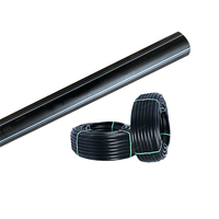 Tubo de núcleo de silicona HDPE flexible moldeado en fábrica con PE para aplicaciones de conductos de cable de comunicación