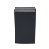 Boîte Cadeau de Luxe Noire Haut de Gamme pour Parfum, Portable et Réutilisable en EVA avec Revêtement UV et Estampage, Impression en Relief – Offre Spéciale