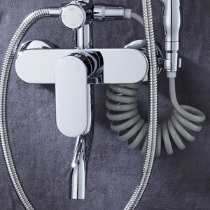 Rubinetti per doccia con vasca in acciaio inossidabile cromato più venduti doccia a 3 velocità Little Moon - Product Image 5