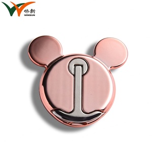 360 Degree Rotating Mobile Phone Ring Holder Cute <b>Mouse</b> Ear Cell Phone Ring Holder - Product Image 2
