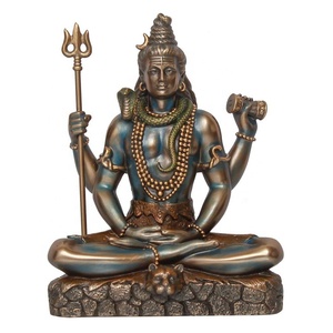 Chất Lượng Tốt Nhất Kim Loại Brass Đúc Home & Văn Phòng Thủ Công Trang Trí Nội Thất Lord Shiva Điêu Khắc Ấn Độ Thiên Chúa Bức Tượng - Product Image 1
