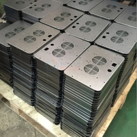 Fabrication de pièces en tôle d'aluminium OEM, découpe laser personnalisée, pliage CNC, service de soudage