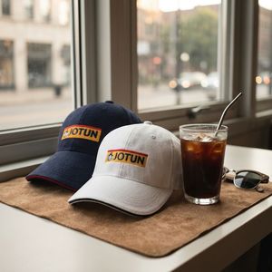 Gorra de Béisbol de 6 Paneles de Algodón con Visera Curva y Correa Ajustable para Uniformes de Empresa, Uso Diario al Aire Libre y Promociones - Product Image 1